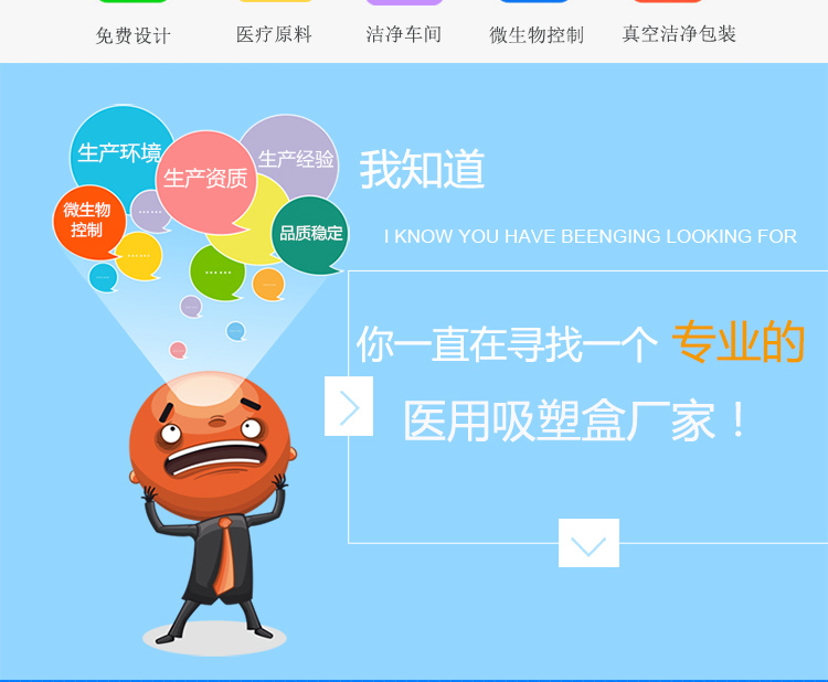 特卫强医疗器械吸塑盒相关图片